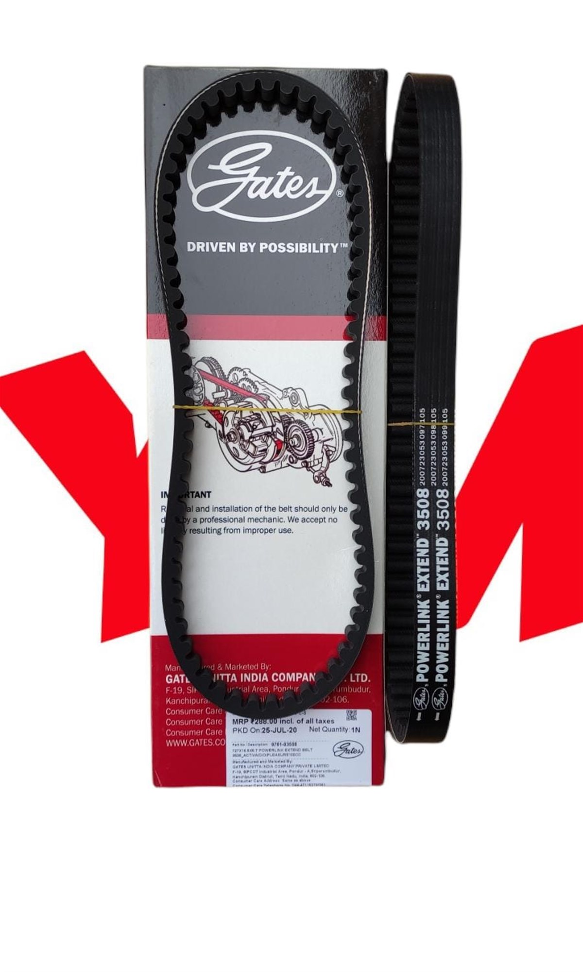 Motolüx Rossi 50 Kayış 729 17.7 30Motolüx Rossi Rs Kayış