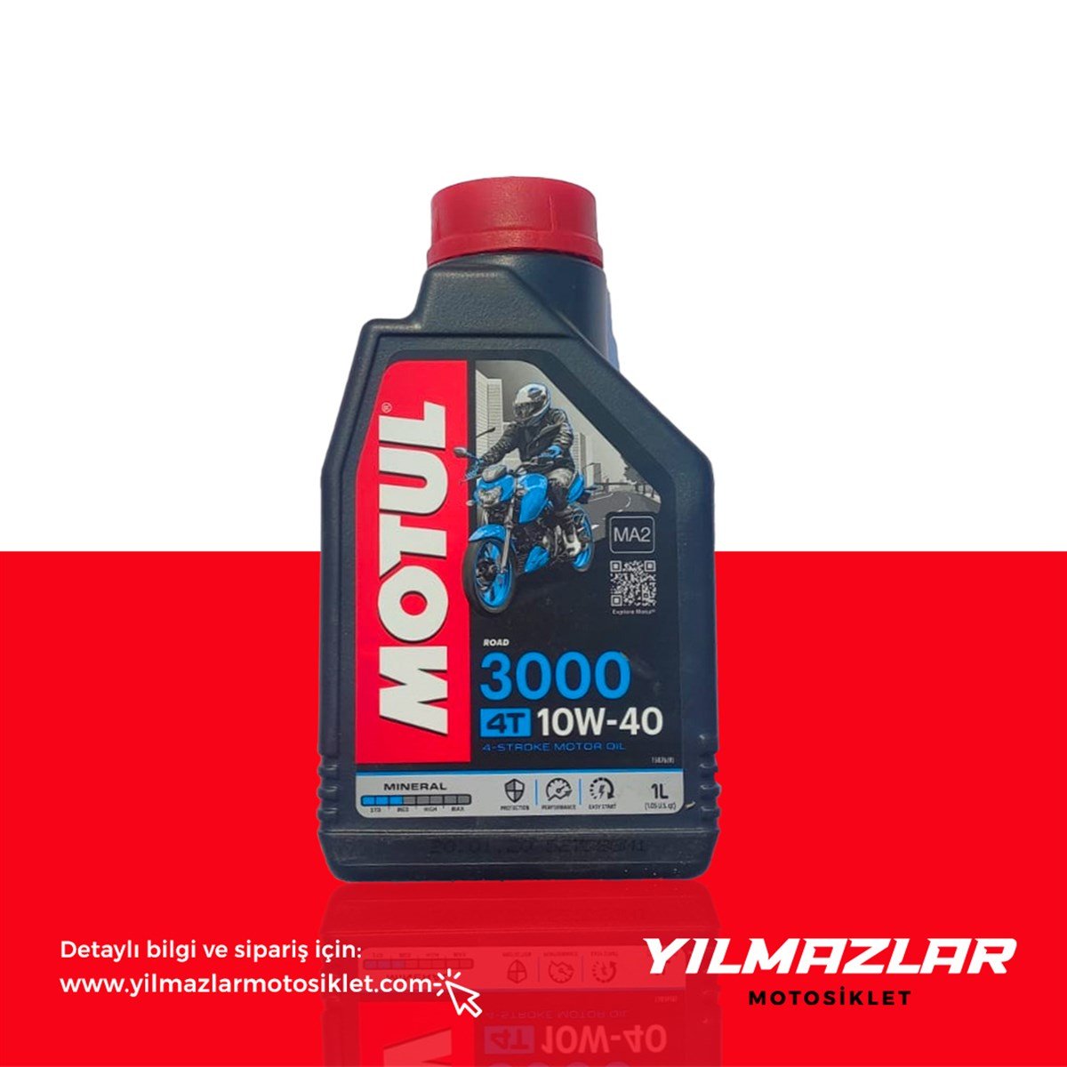 Motul Yağ 3000 10W40 1LtMotul Yağ 3000 10W40 1Lt