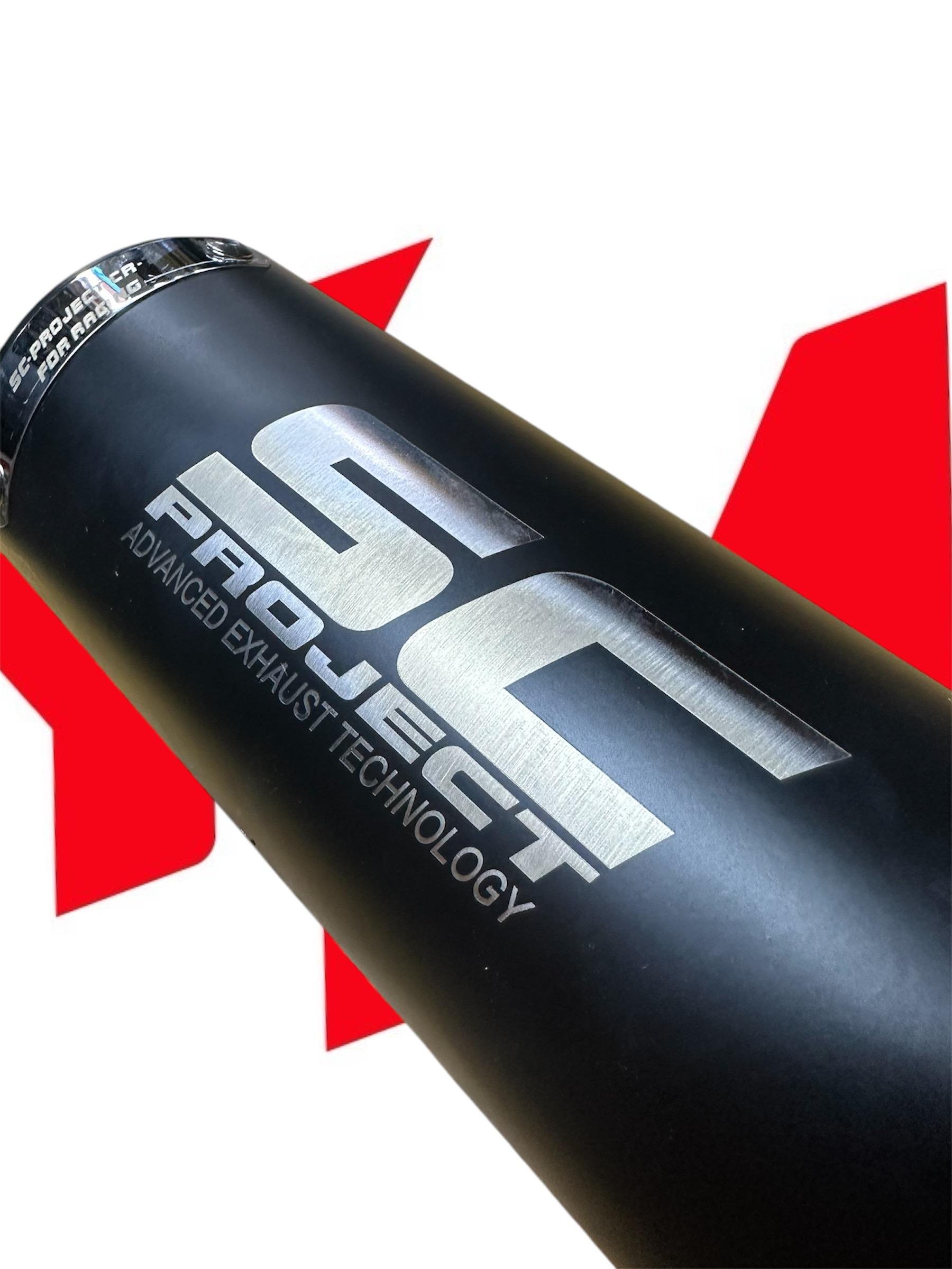 SC PROJECT EGZOZ MODİFİYE SİYAHSc Project Modifiye Egzoz Siyah