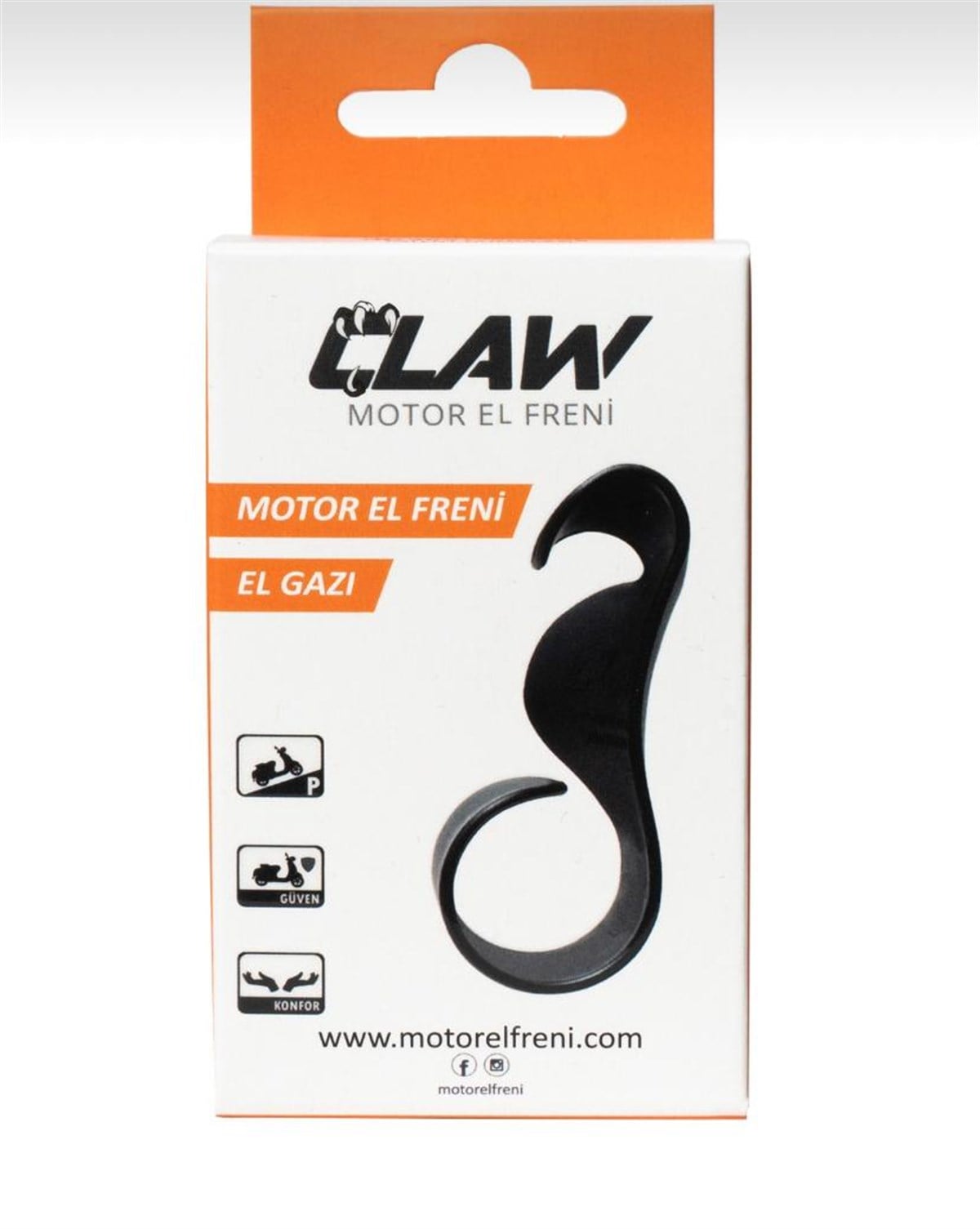 Scooter Motosiklet El Freni El Gazı Aparatı ClawScooter Motosiklet El Freni El Gazı Aparatı Claw
