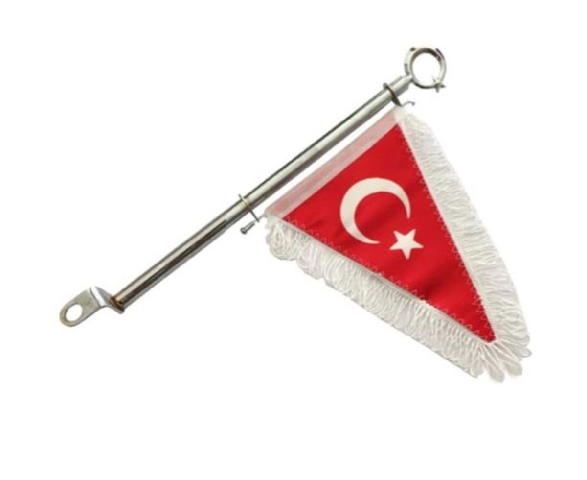 TÜRK BAYRAĞI DİREKLİ