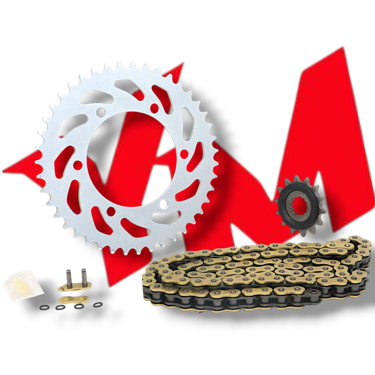 Yamaha R25 - MT25 Zincir Dişli Seti Yamaha R25 - MT25 Zincir Dişli Seti 