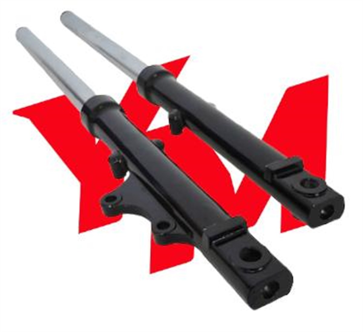 Yamaha Ybr 125 Ön Amortisör Takımı Ybr 125 Esd Ön Amortisör Takımı Siyah