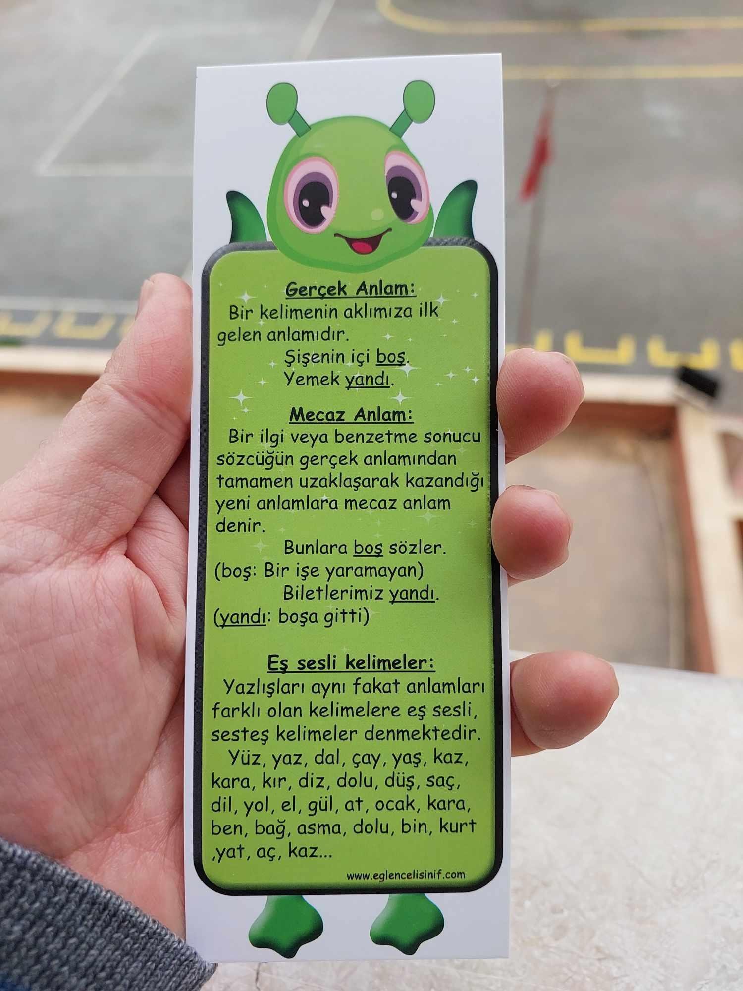 3. SINIF KİTAP AYRACI 80 ADET