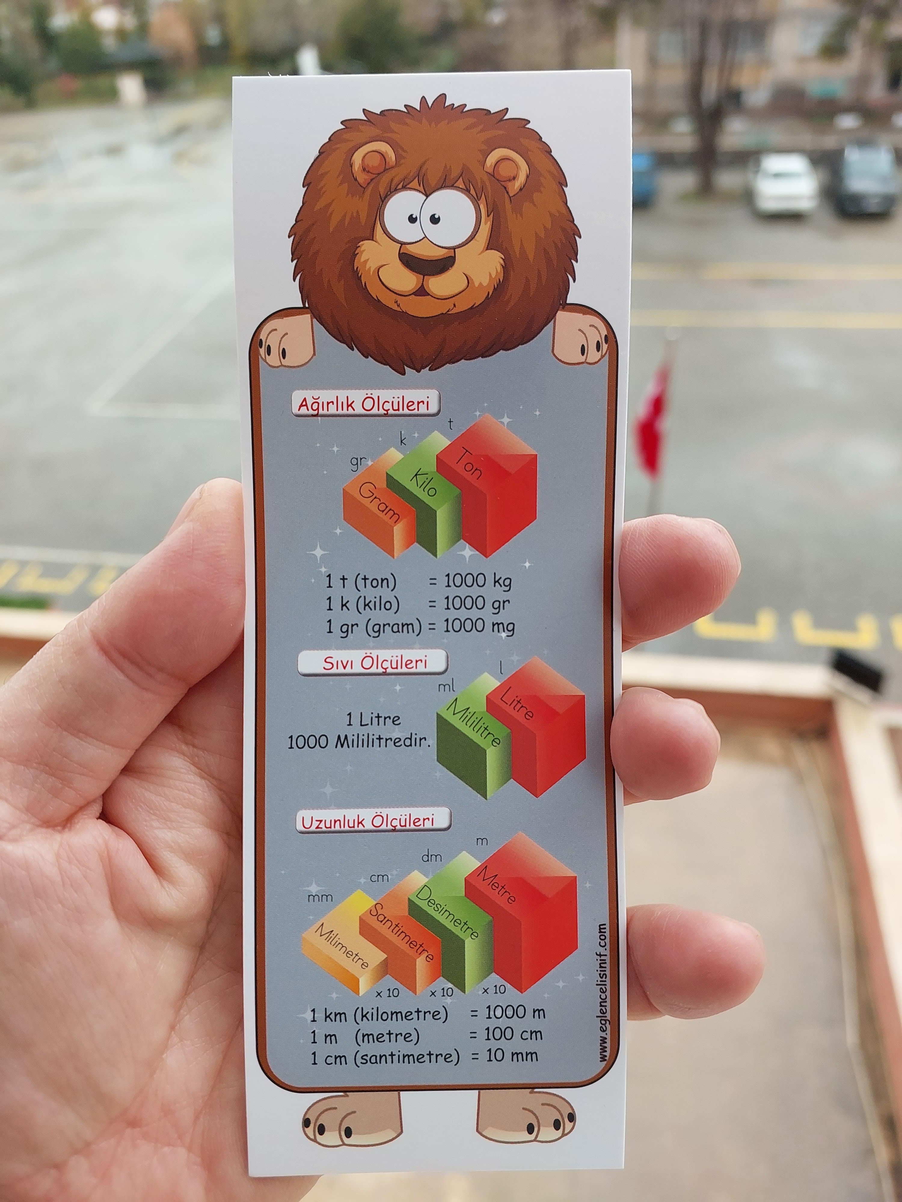 3. SINIF KİTAP AYRACI 80 ADET