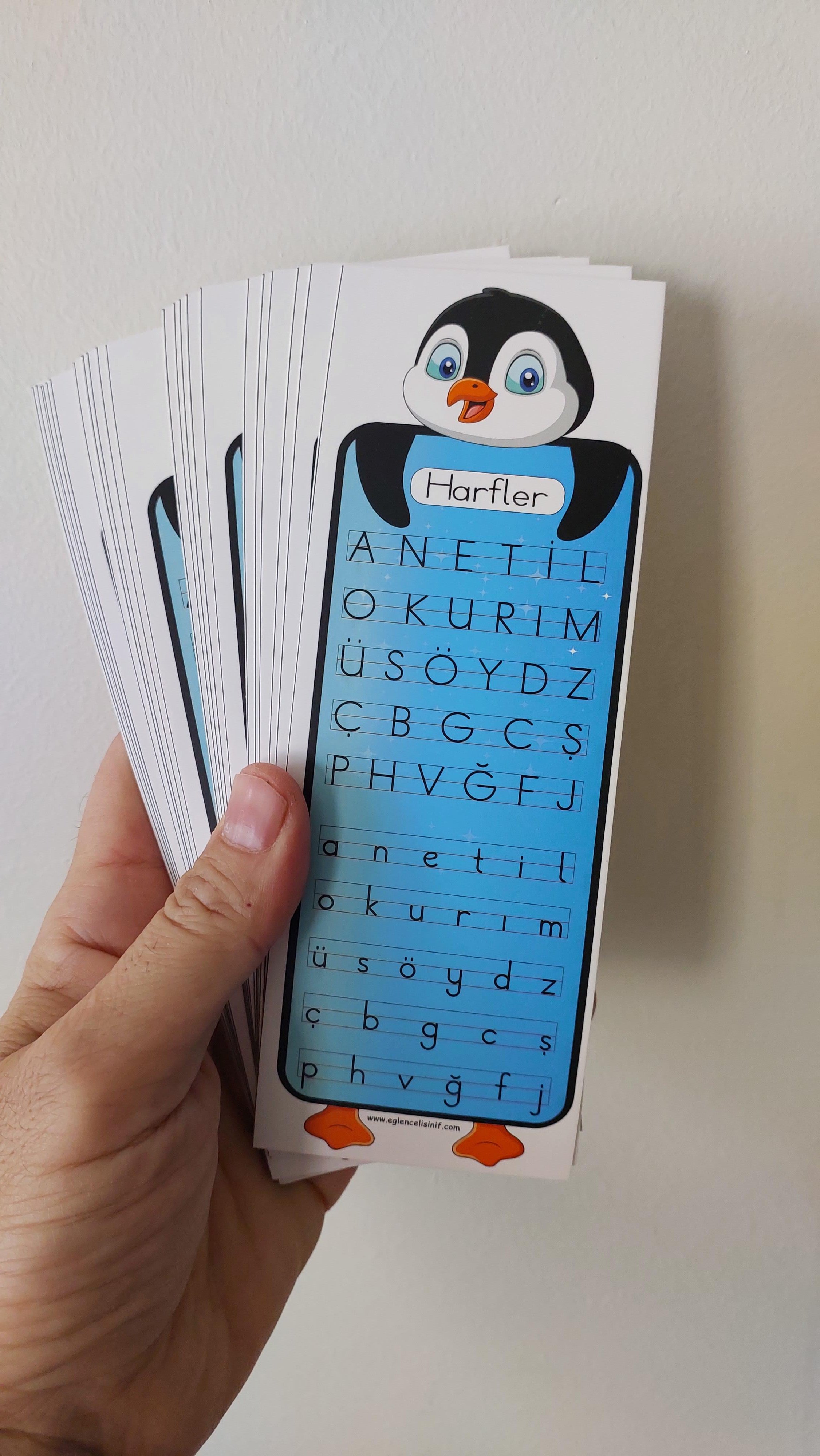 Elakin harfler ayraç 40 adet