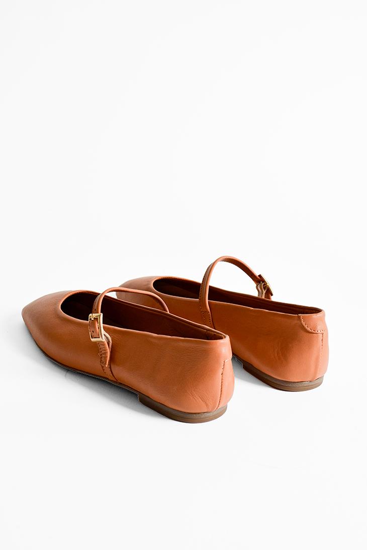 SHOES&MORENORDANORDA - Taba Deri - Babet