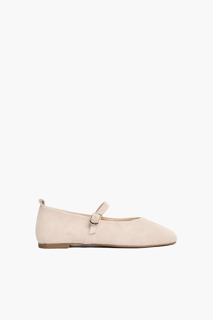 SHOES&MORESAVINOSAVINO - Bej Süet - Babet