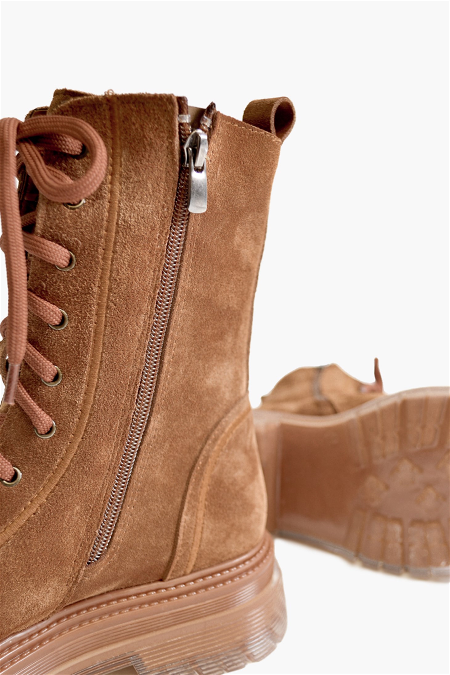 SHOES&MOREETGEETGE - Taba Süet - Bot