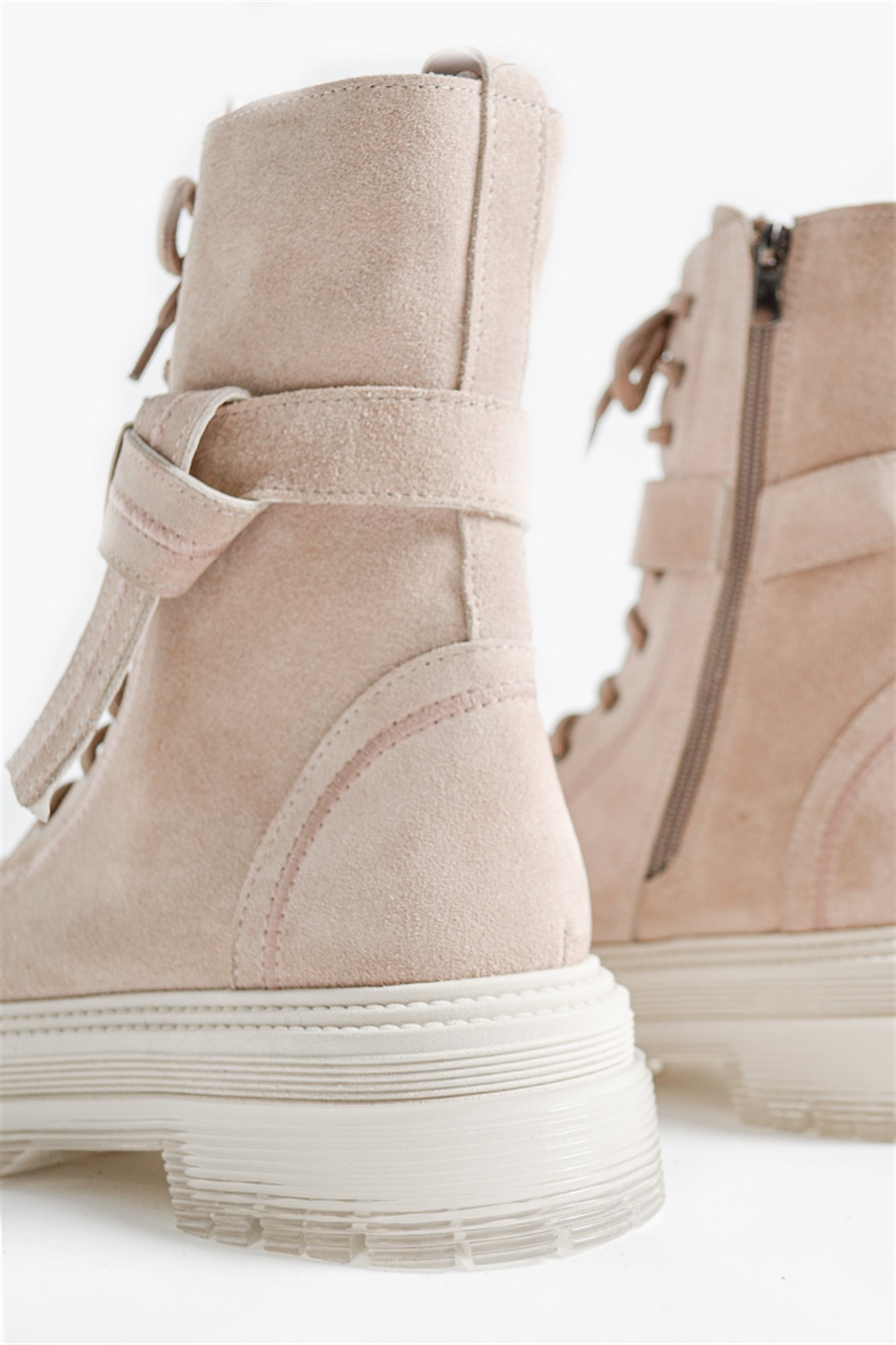 SHOES&MORESELUFESELUFE - Bej Süet - Bot