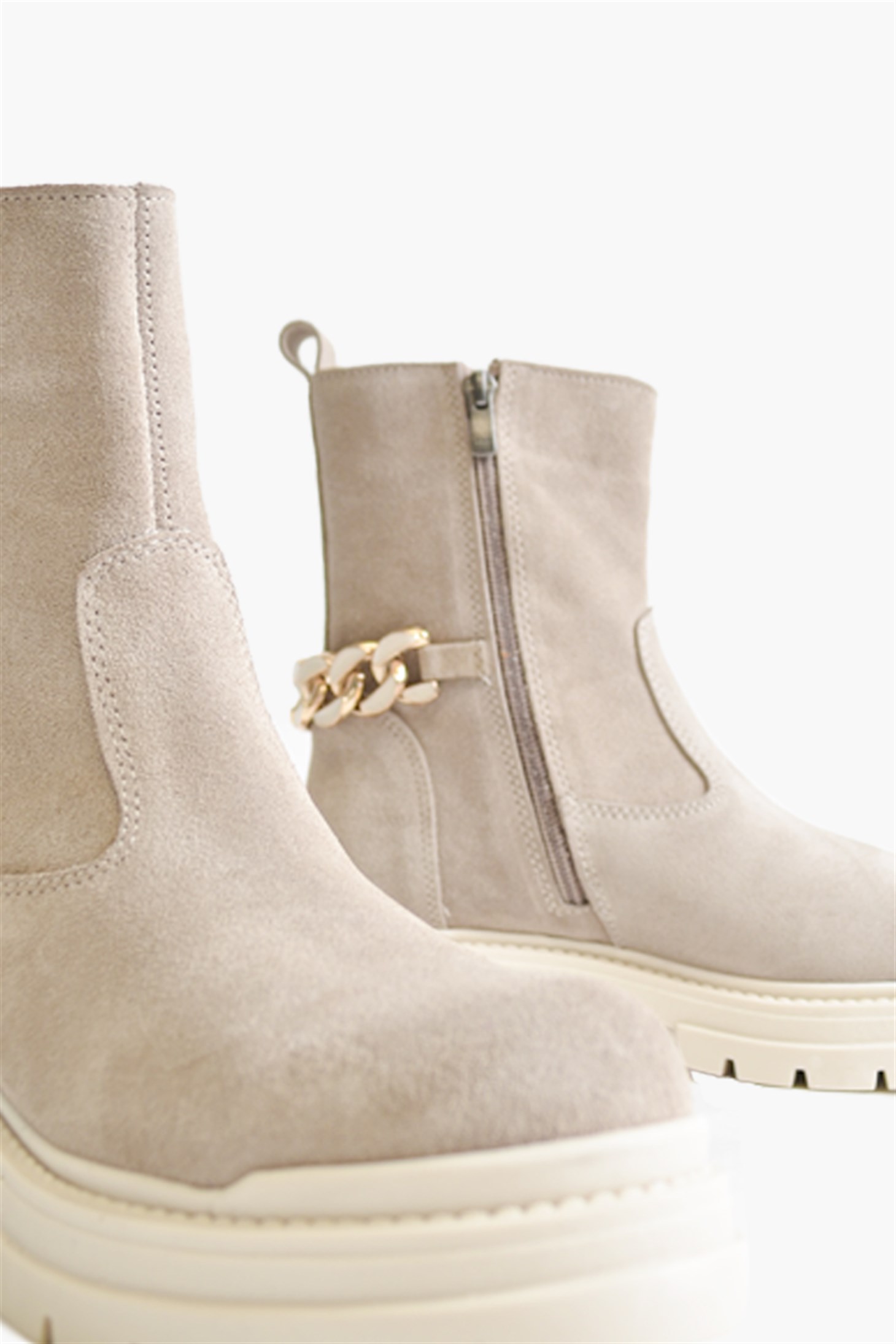 SHOES&MORETALETTATALETTA - Bej Süet - Bot