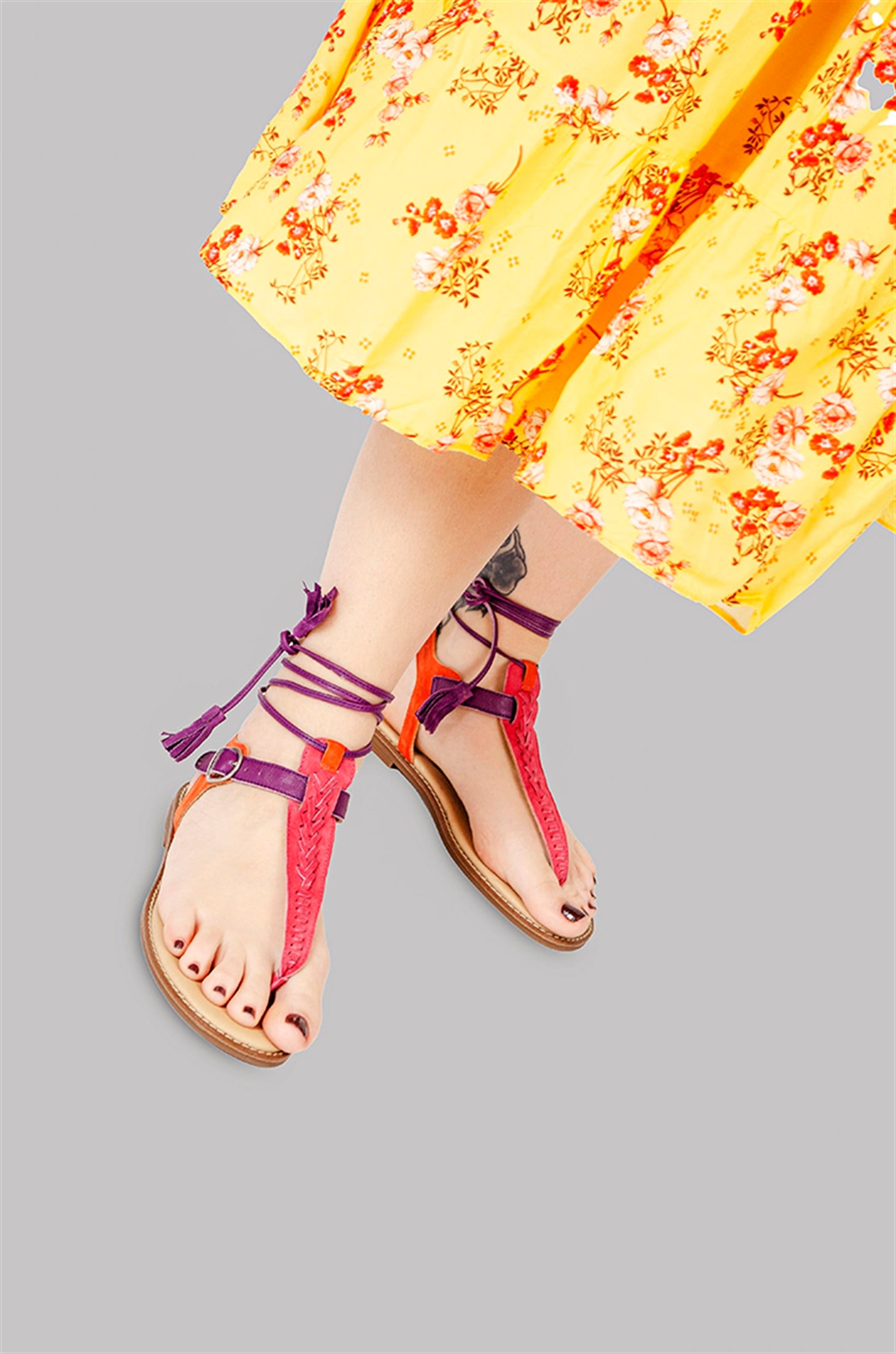 NEW HERTHA - Multi - Sandalet