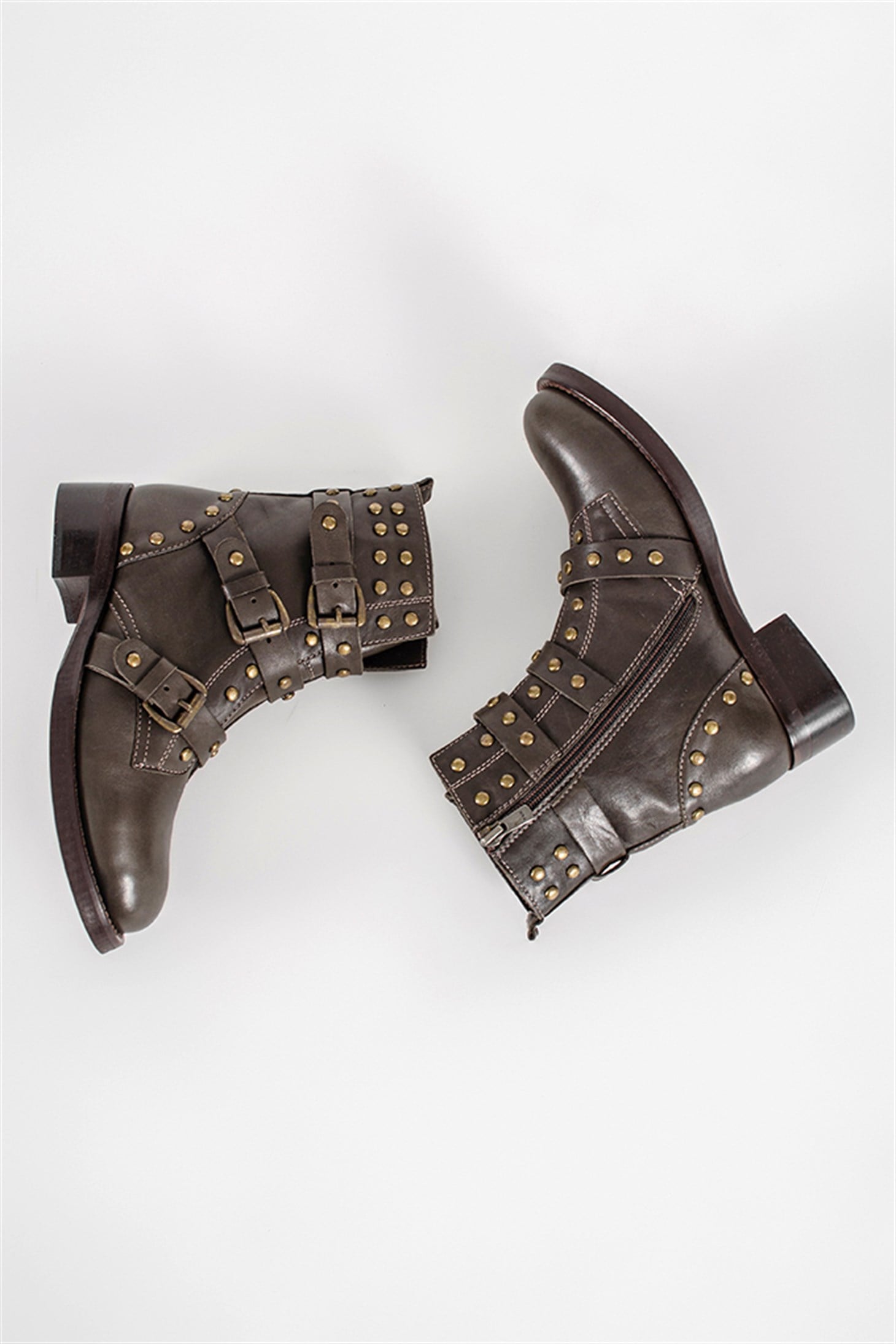 NEW KIMX - Kahve Deri - Bot