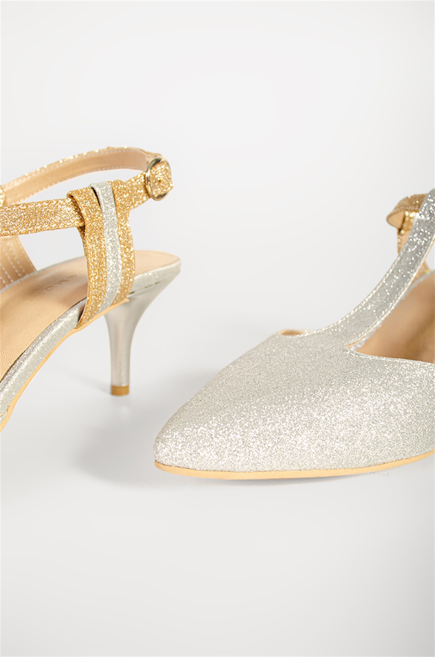 PLESS - Glitter Multi - Kısa Topuk
