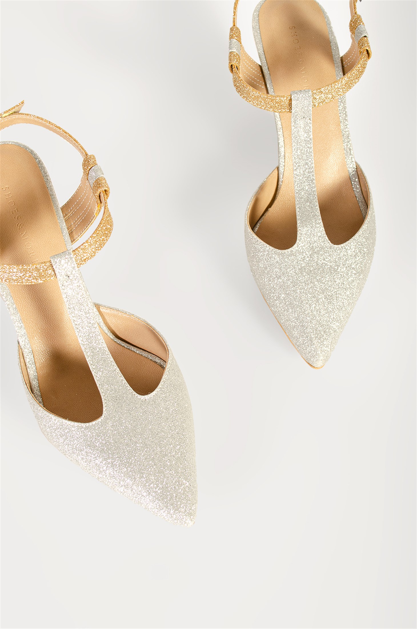 PLESS - Glitter Multi - Kısa Topuk