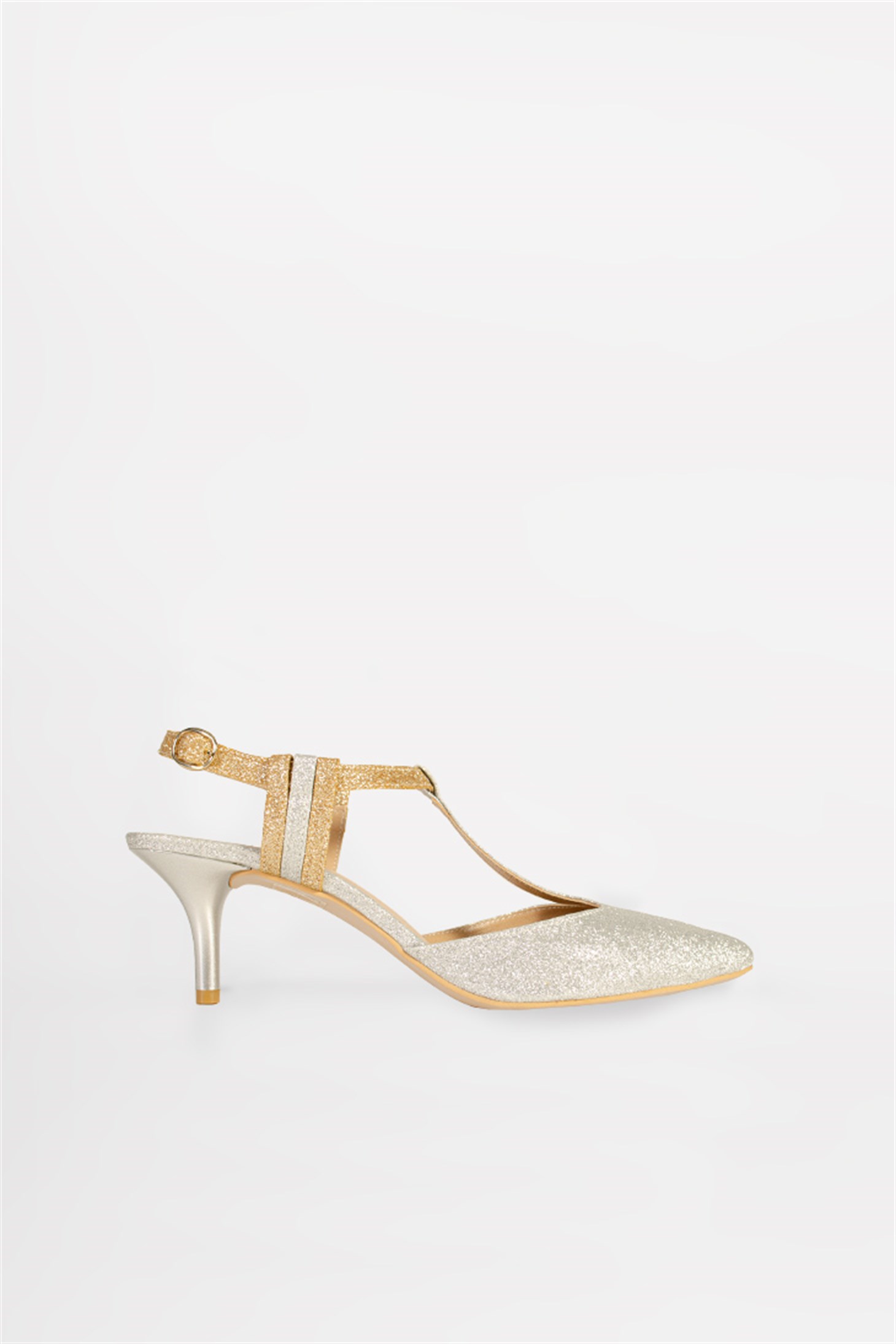 PLESS - Glitter Multi - Kısa Topuk