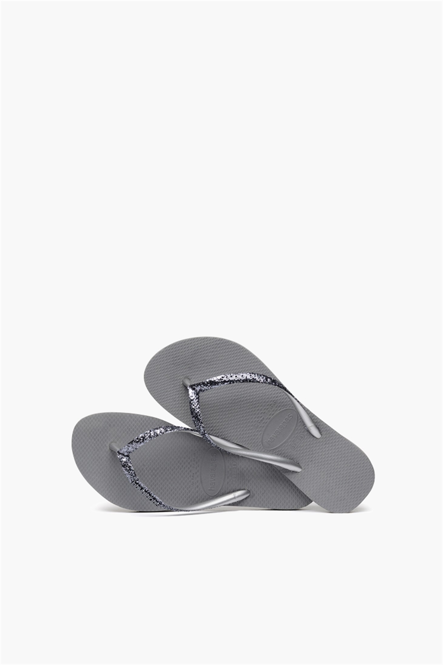 HAVAIANASHAV GLITTERHAV GLITTER - Gümüş - Terlik