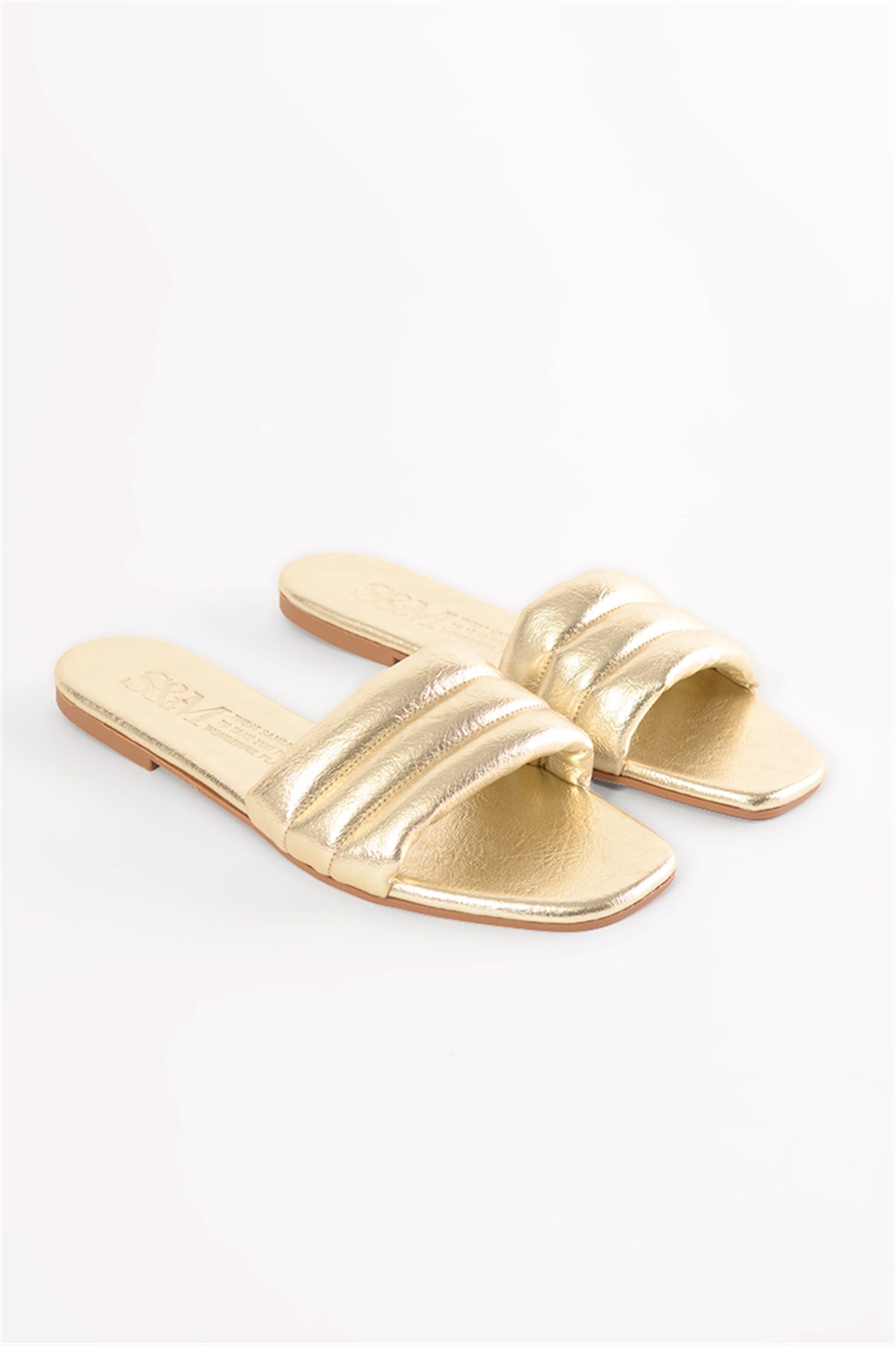 SHOES&MOREPENZOAPENZOA - Altın - Terlik