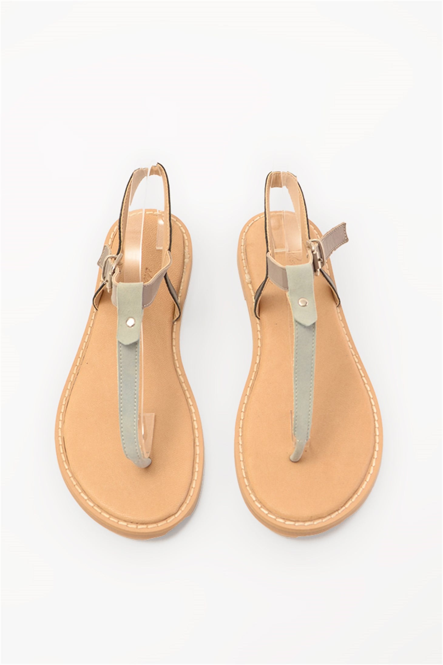 SHOES&MOREKATRINEKATRINE - Açik Mavi Suet - Sandalet