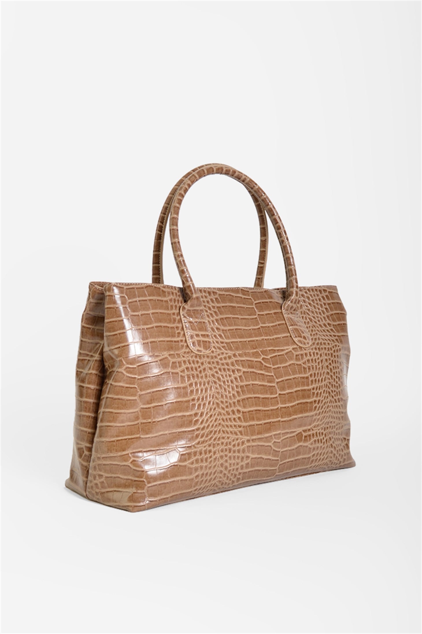 S&M BASICAMELIAAMELIA - Vizon Croco - El Çantası