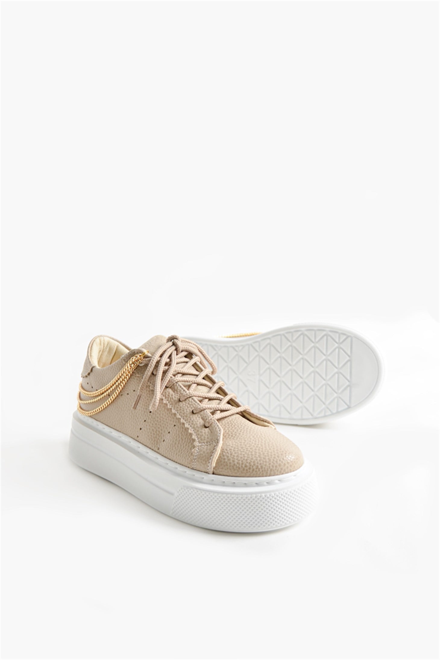 SHOES&MOREBASICCBASICC - Bej - Spor