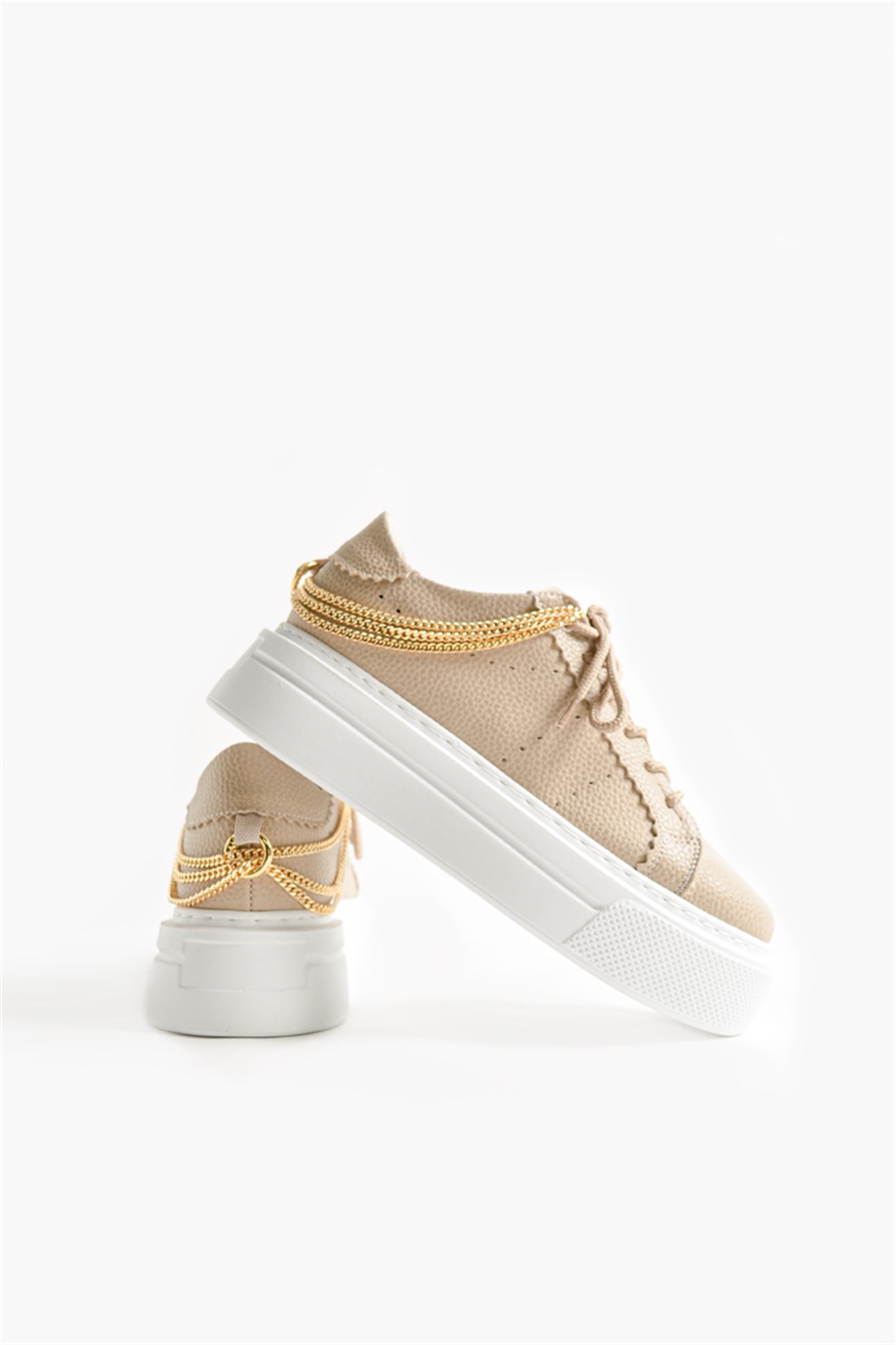 SHOES&MOREBASICCBASICC - Bej - Spor