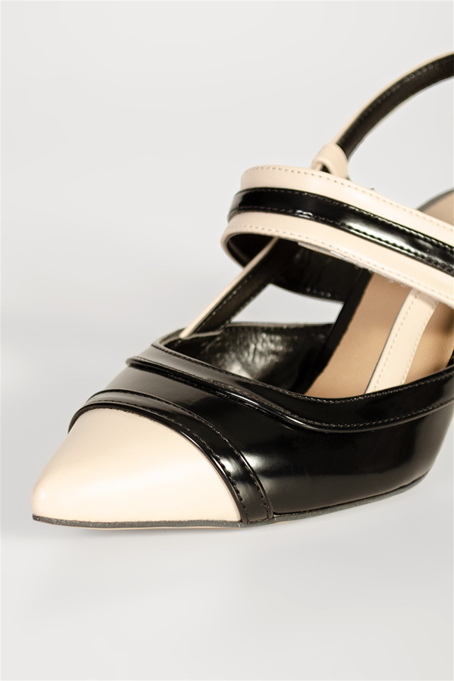 SHOES&MORECORFUCORFU - Siyah Multi - Kısa Topuklu