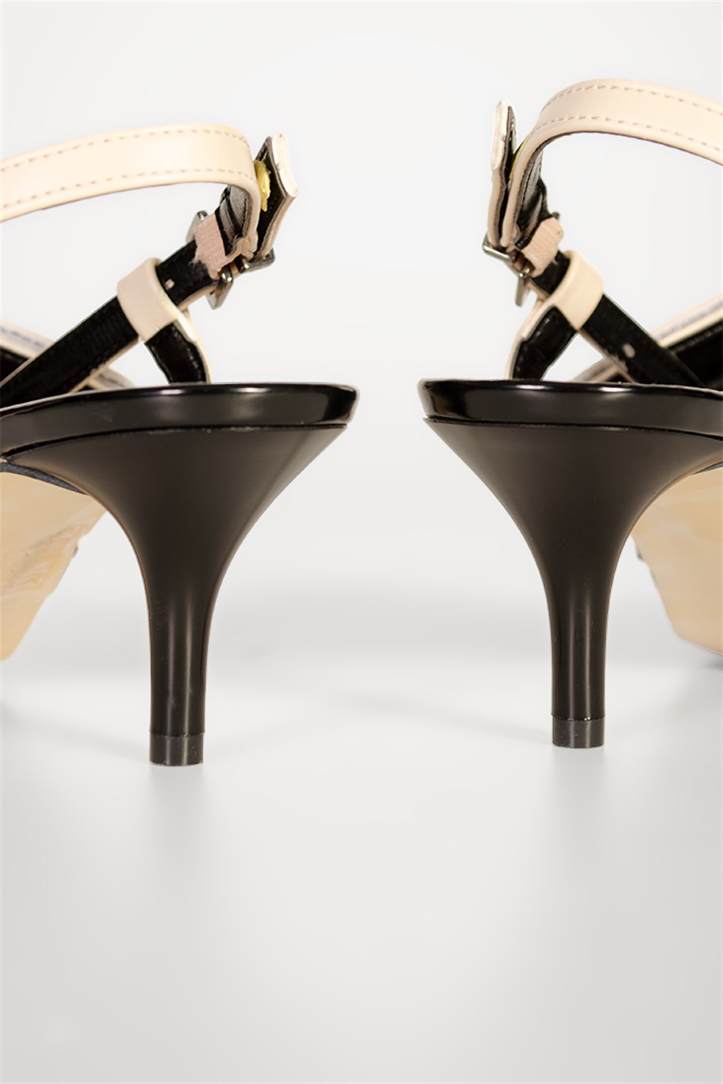 SHOES&MORECORFUCORFU - Siyah Multi - Kısa Topuklu