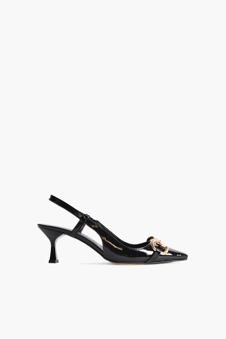 SHOES&MOREGISELLEGISELLE - Siyah Rugan - Topuklu
