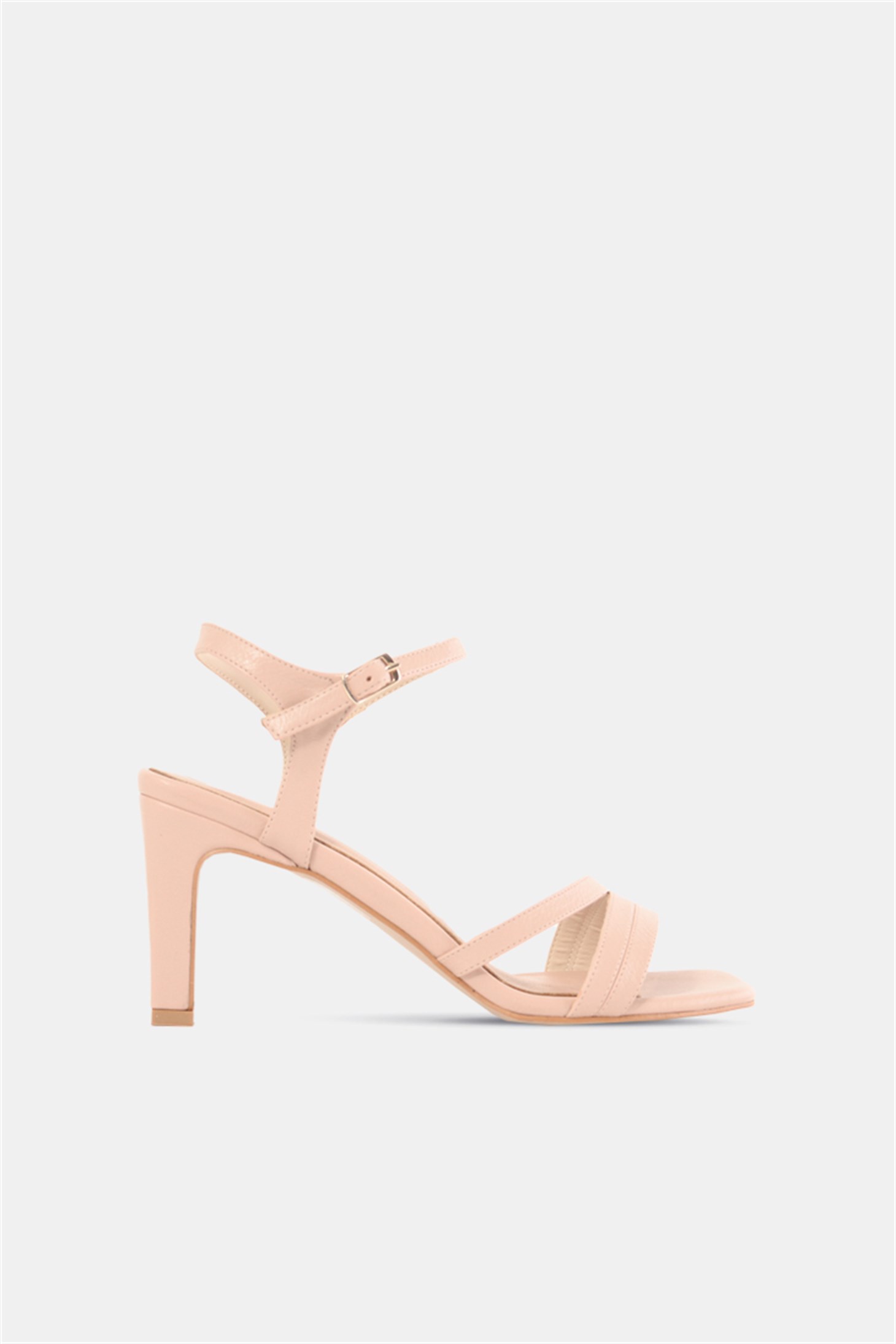SHOES&MOREMES MESMES MES - Bej - Topuklu Sandalet