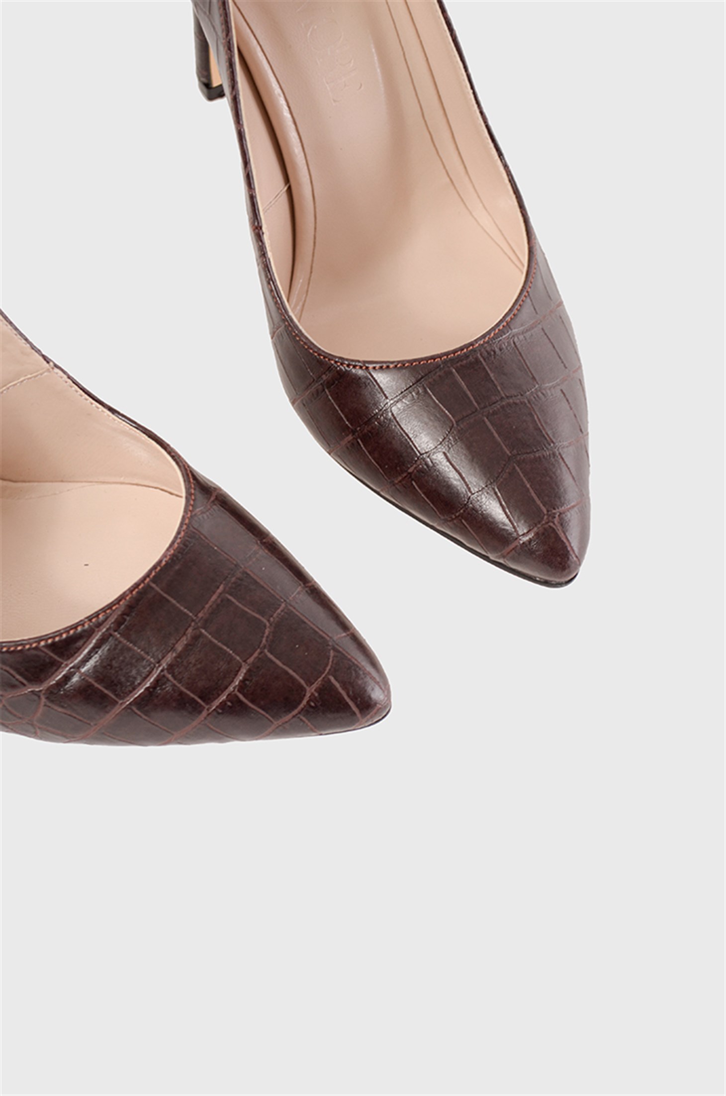 SHOES&MOREMY PUMP SMY PUMP S - Kahve Croco 23 - Stiletto