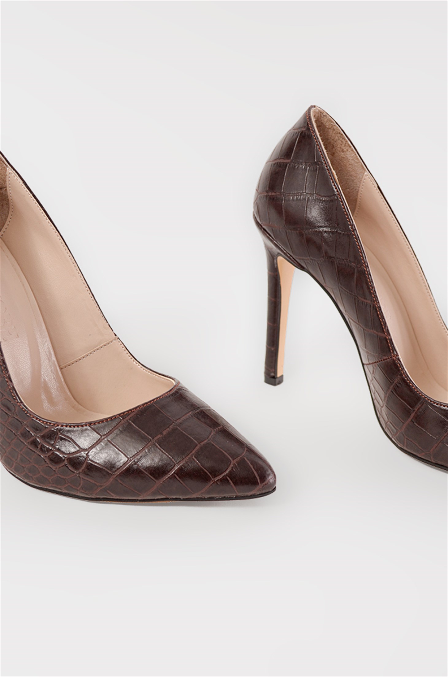 SHOES&MOREMY PUMP SMY PUMP S - Kahve Croco 23 - Stiletto