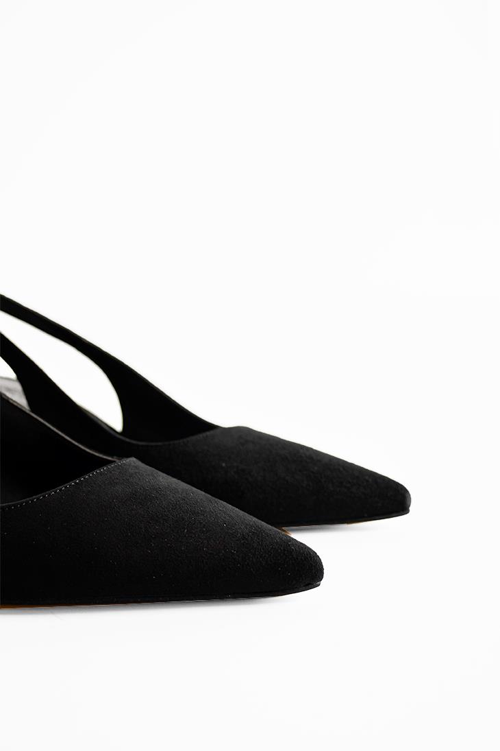 SHOES&MOREOLEPLAOLEPLA - Siyah Süet  - Topuklu