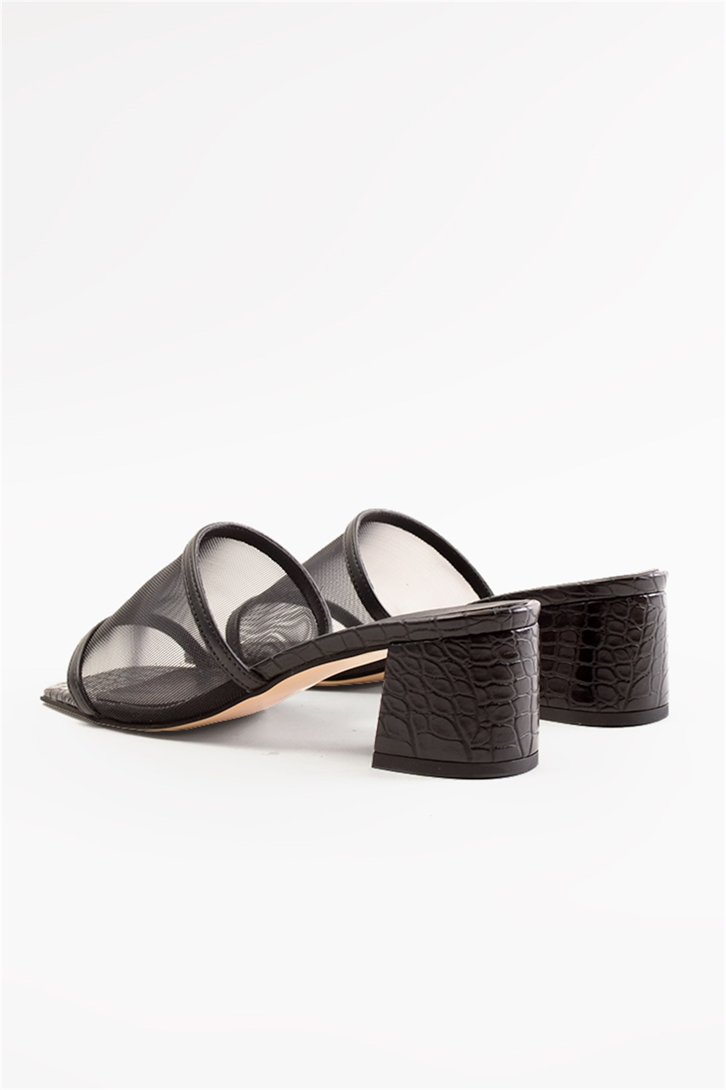 SHOES&MOREPEFFPEFF - Siyah - Topuklu Terlik