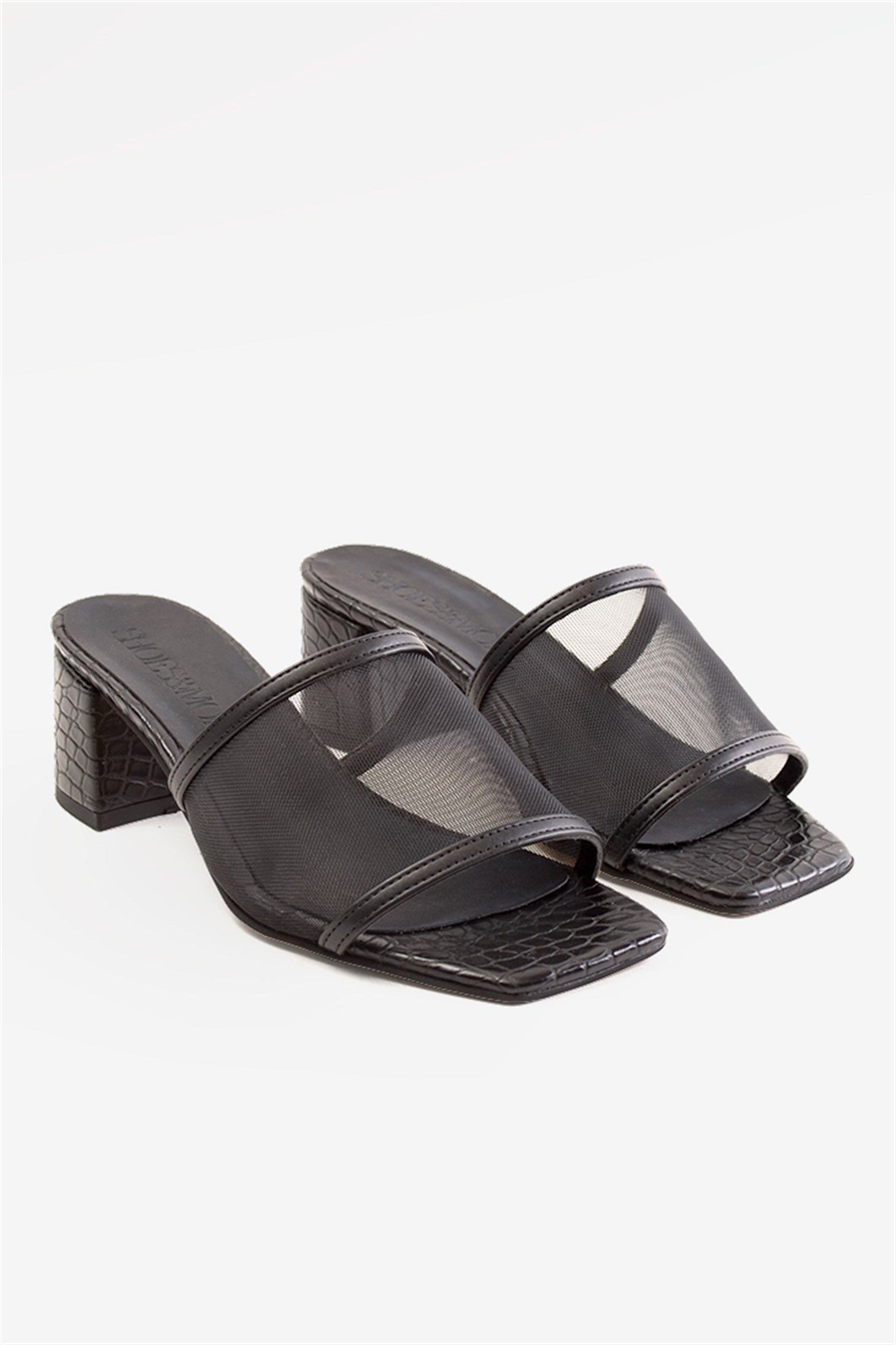SHOES&MOREPEFFPEFF - Siyah - Topuklu Terlik