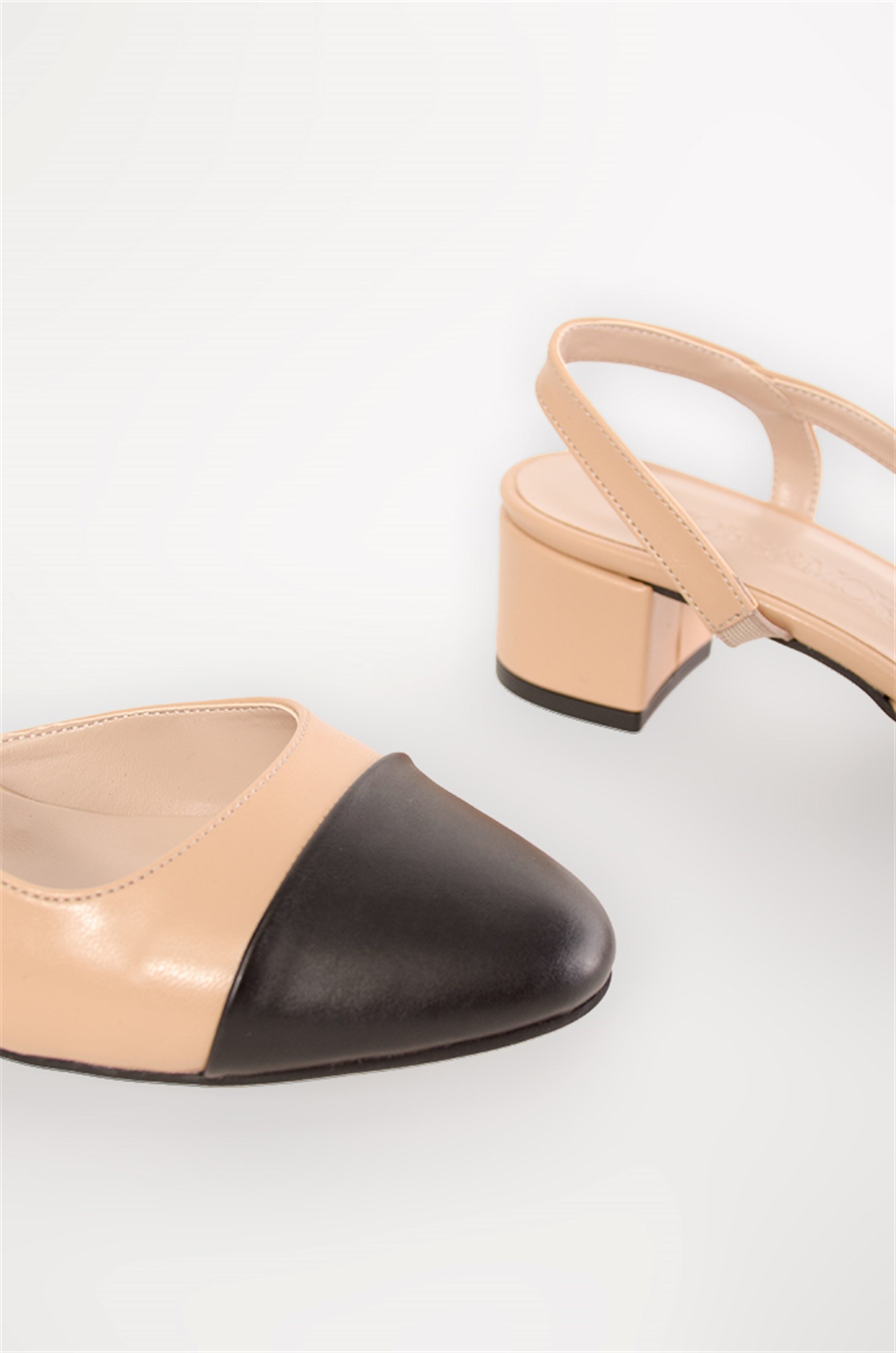 S&M BASICDLEKADLEKA - Bej - Topuklu