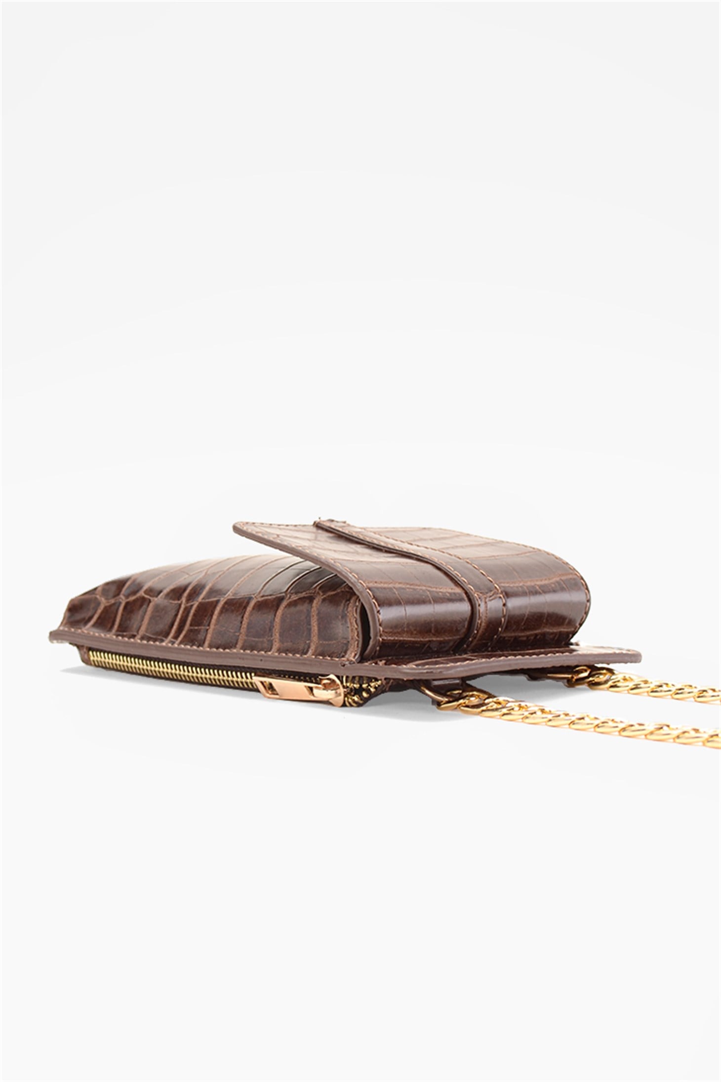 SHOES&MOREMINILAAMINILAA - Kahve Croco - Telefon Kılıfı
