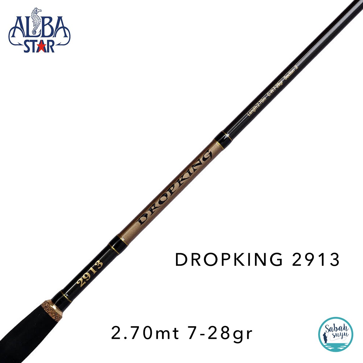Albastar 2913 Dropking 2.70mt 7-28gr (2P) Spin Kamış