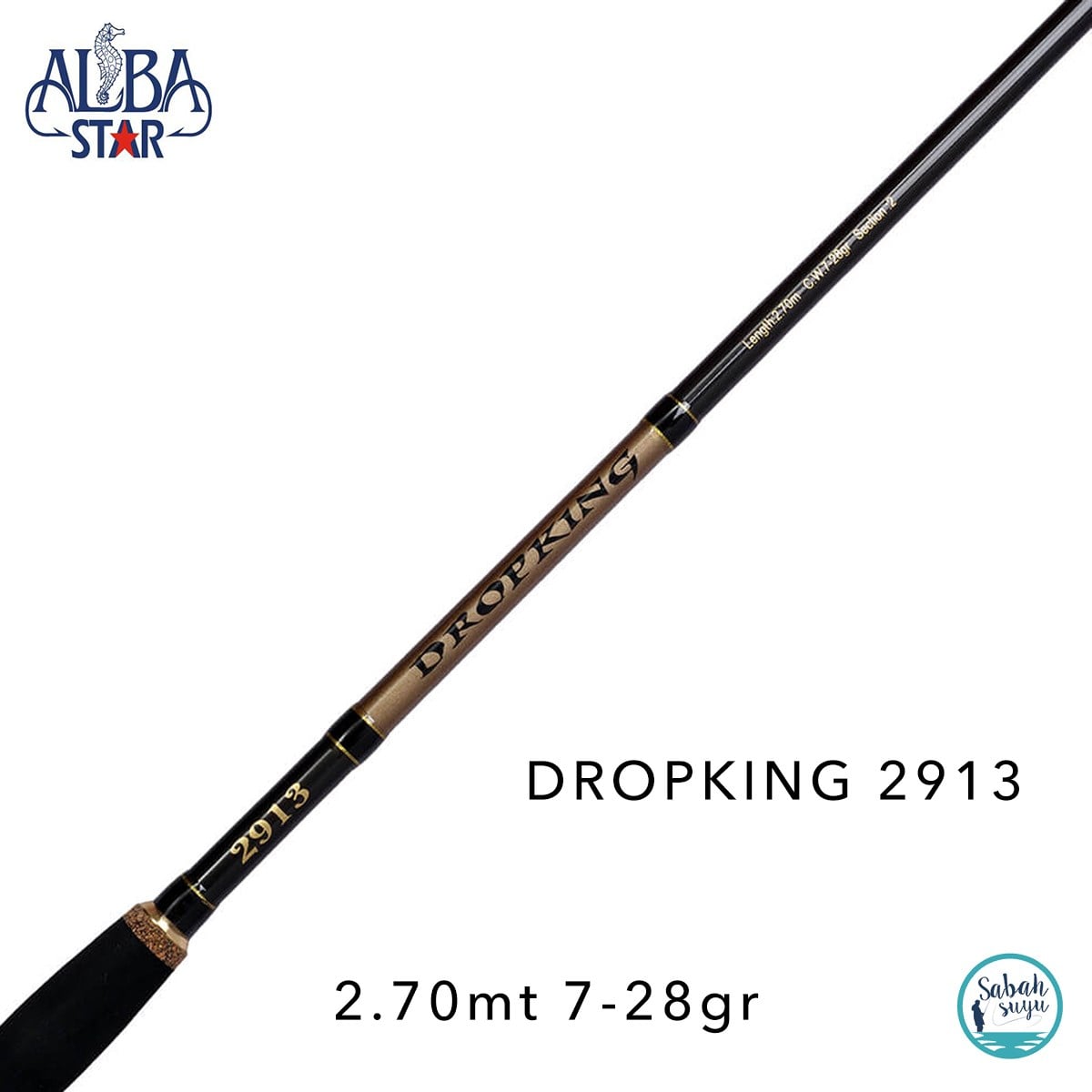 Albastar 2913 Dropking 2.70mt 7-28gr (2P) Spin Kamış