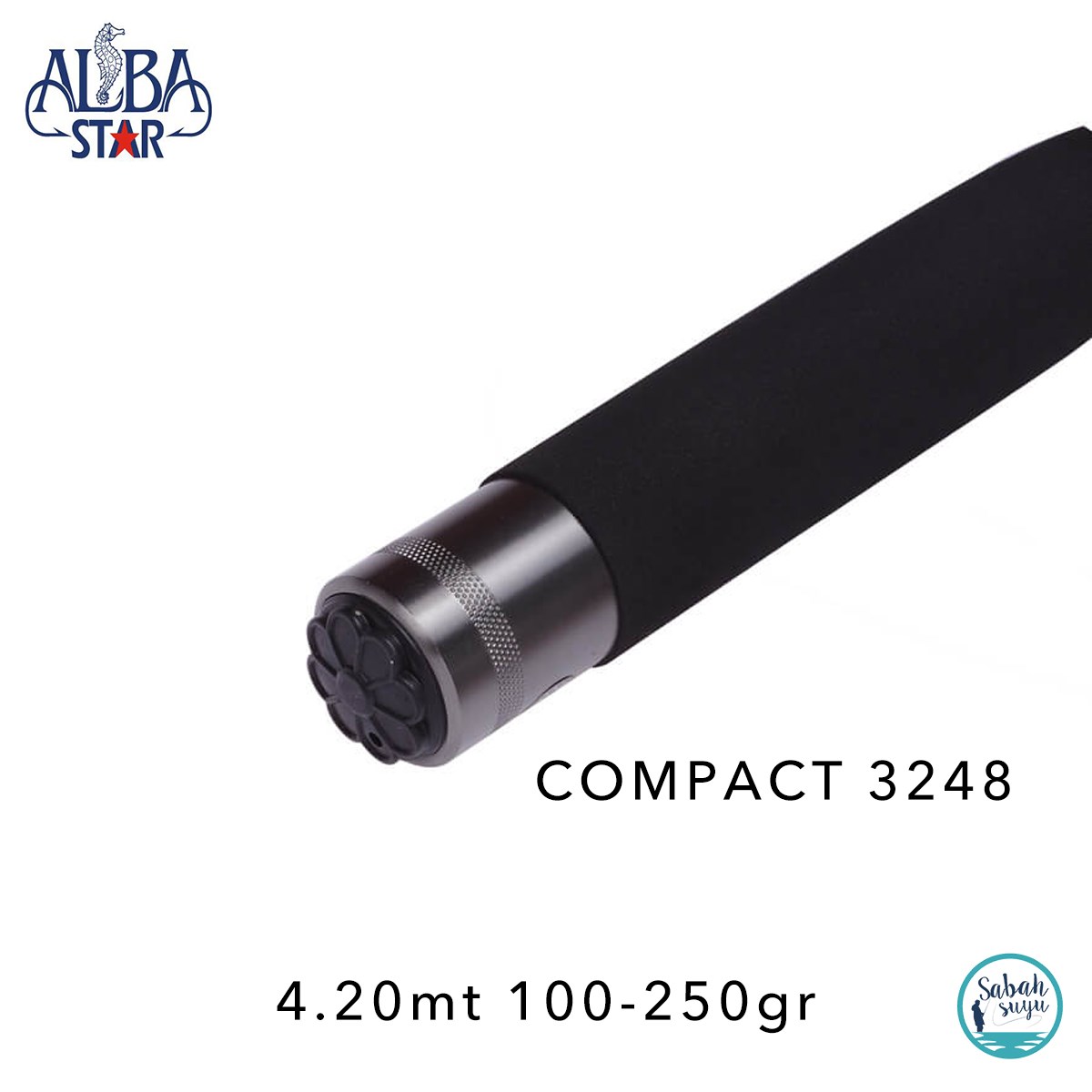 Albastar 3248 Compact 4.20mt 100-250gr Teleskopik Surf Kamış