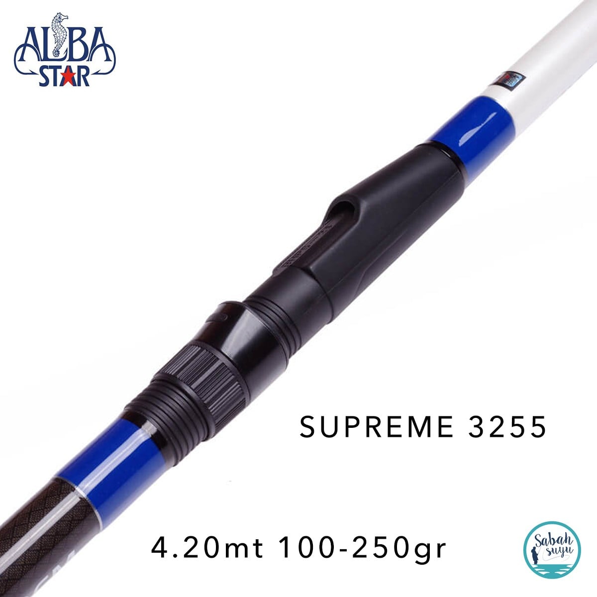 Albastar 3255 Supreme 4.20mt 100-250gr Teleskopik Surf Kamış