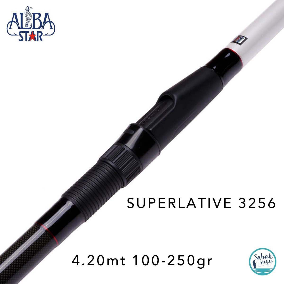 Albastar 3256 Superlative 4.20mt 100-250gr Teleskopik Surf Kamış