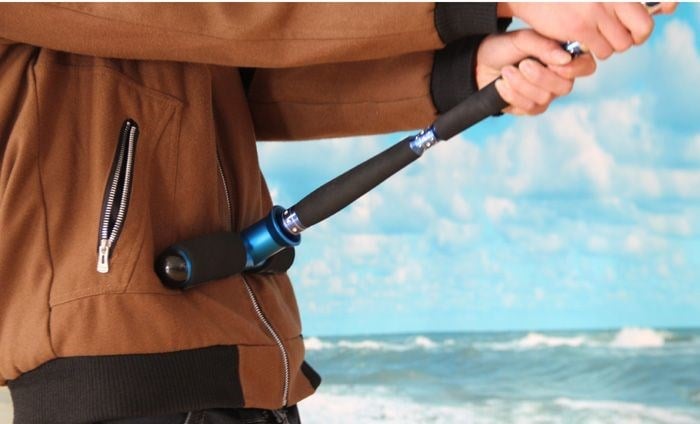 Alpha Tackle Alüminyum Mücadele Barı (T-Bar Gimble) Mavi