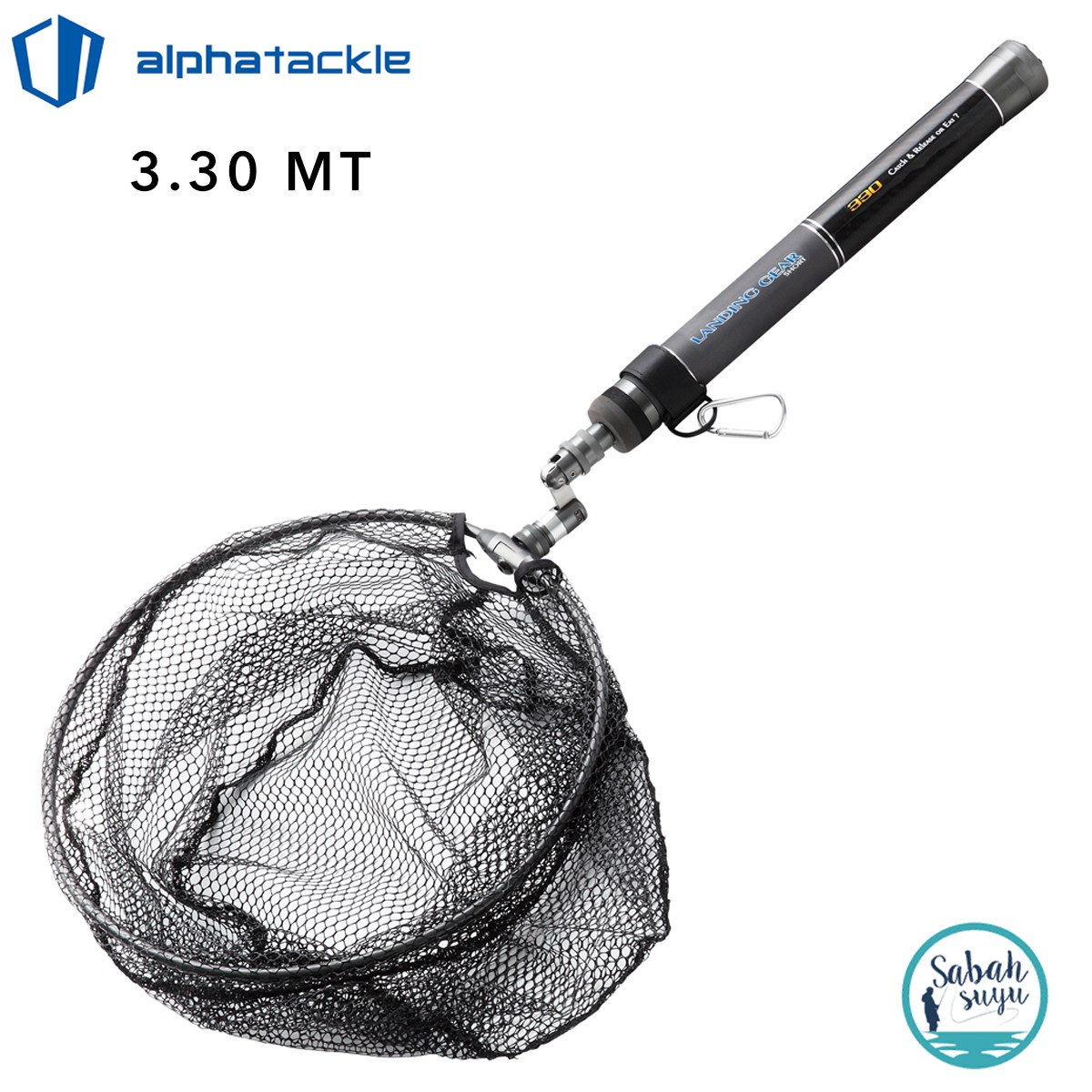 Alpha Tackle Katlanabilir Teleskopik Kepçe 3.30mt