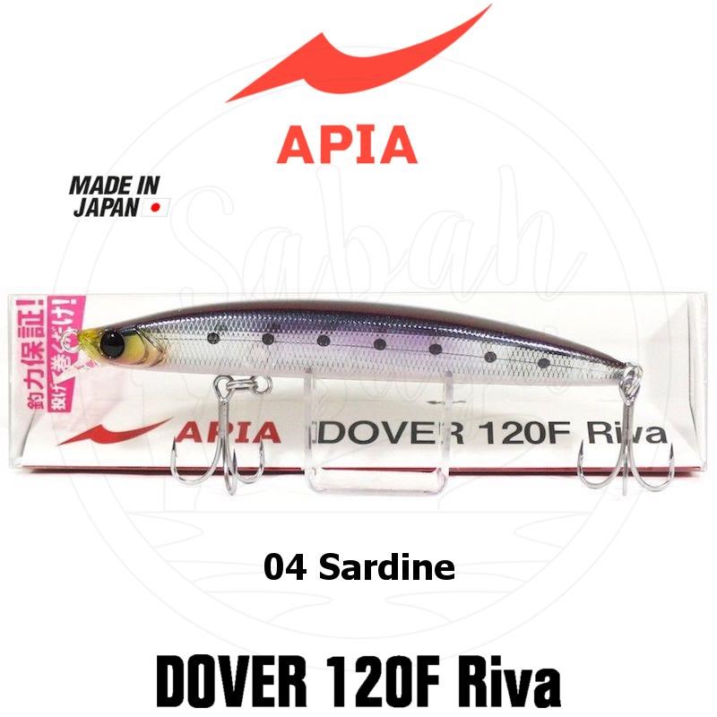 Apia Dover 120F Riva 19gr Sahte Balık #04 Sardine