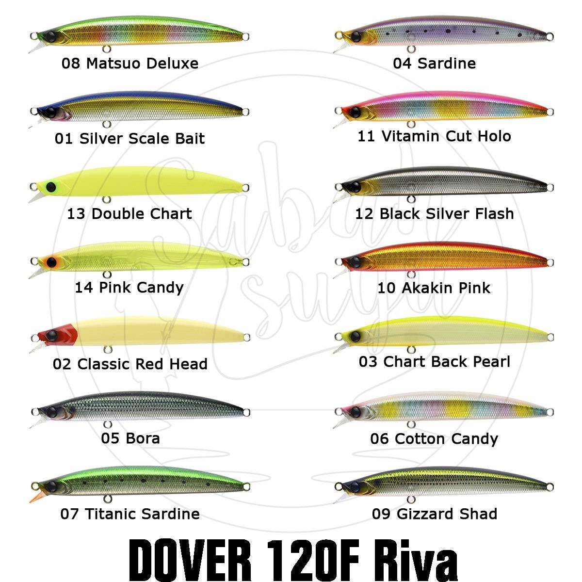 Apia Dover 120F Riva 19gr Sahte Balık #07 Titanic Sardine