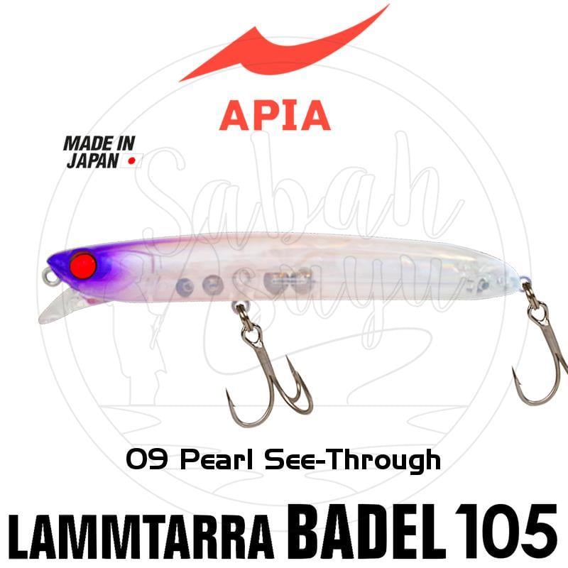 Apia Lammtarra Badel 105 15gr Sahte Balık #09 Pearl See Through
