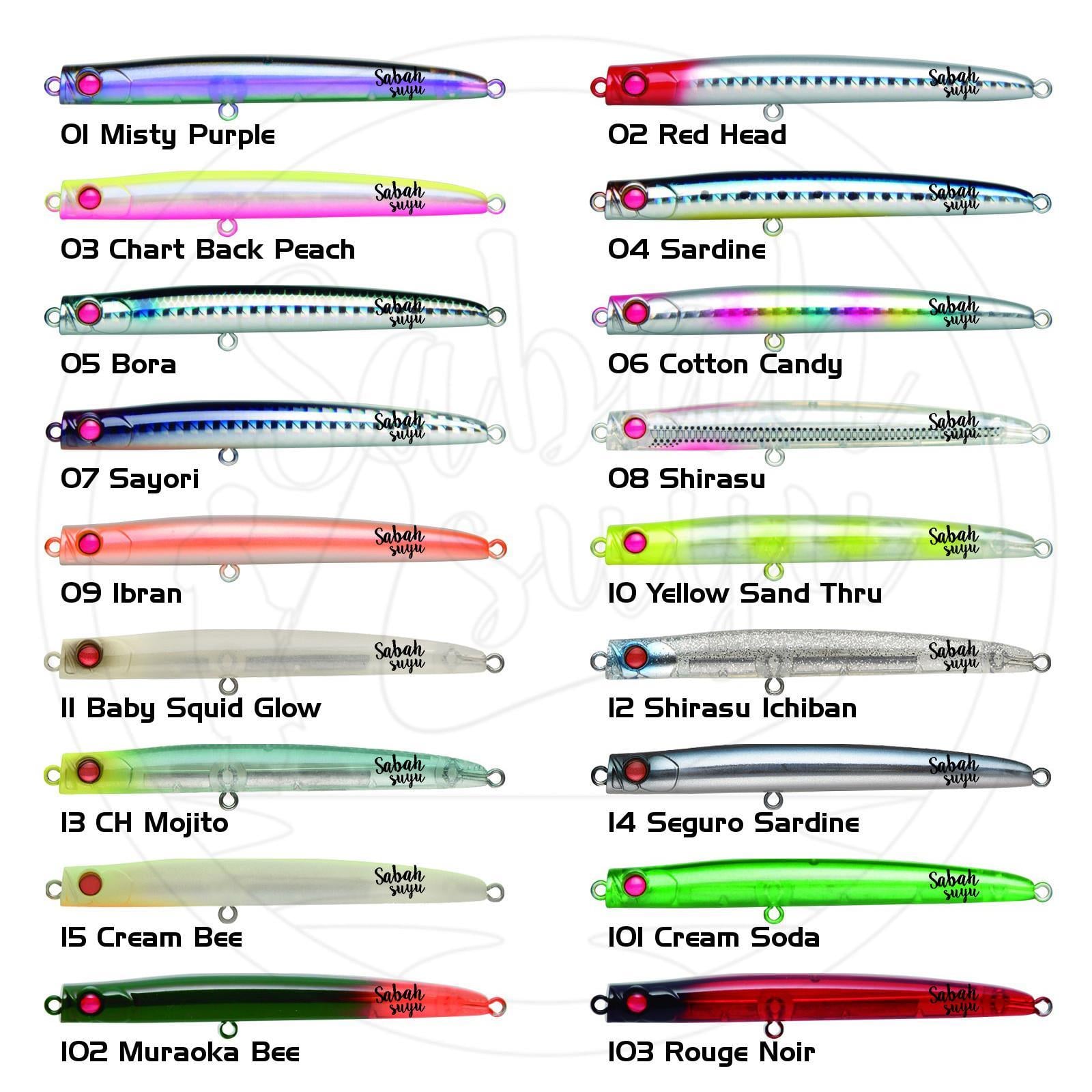 Apia Punchline Slim 90 12gr Sahte Balık #11 Baby Squid Glow