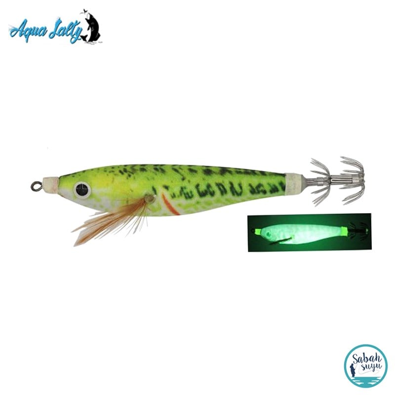Aqua Salty Jager Squid Jig 90mm 13gr # 4