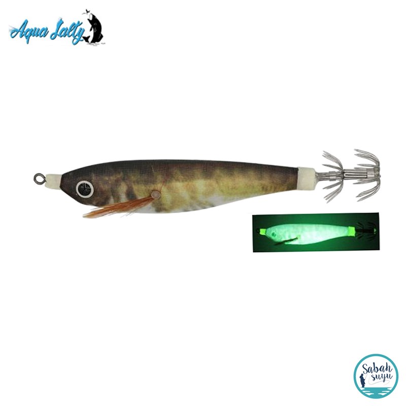 Aqua Salty Jager Squid Jig 90mm 13gr # 5